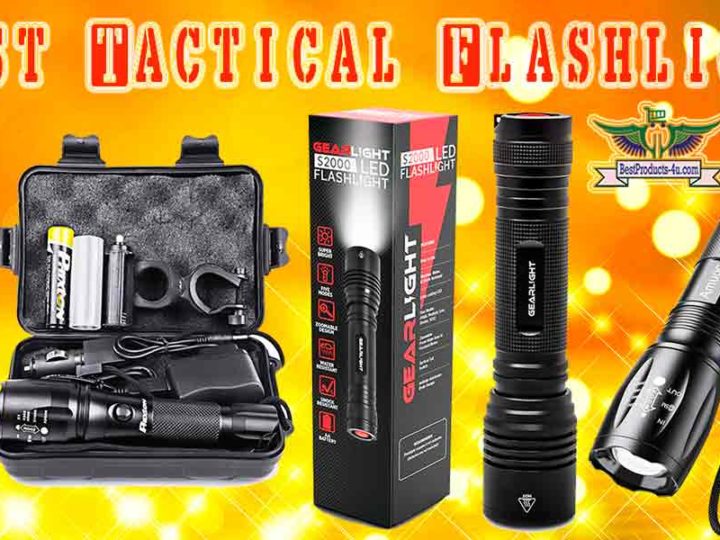 5 STAR Rated 15 Best Tactical Flashlight Reviews | Brightest Tactical Flashlight of 2022