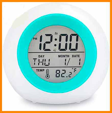 talking wizard alarm clock